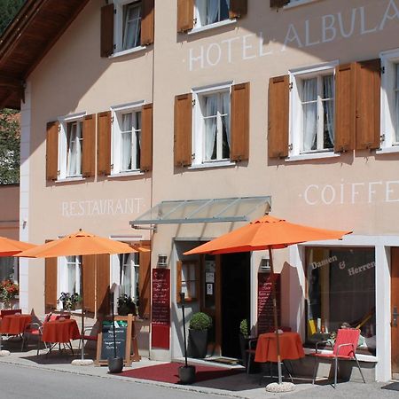 Hotel Albula Bergün Esterno foto
