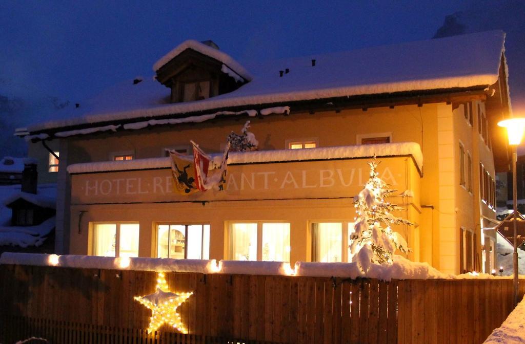 Hotel Albula Bergün Esterno foto
