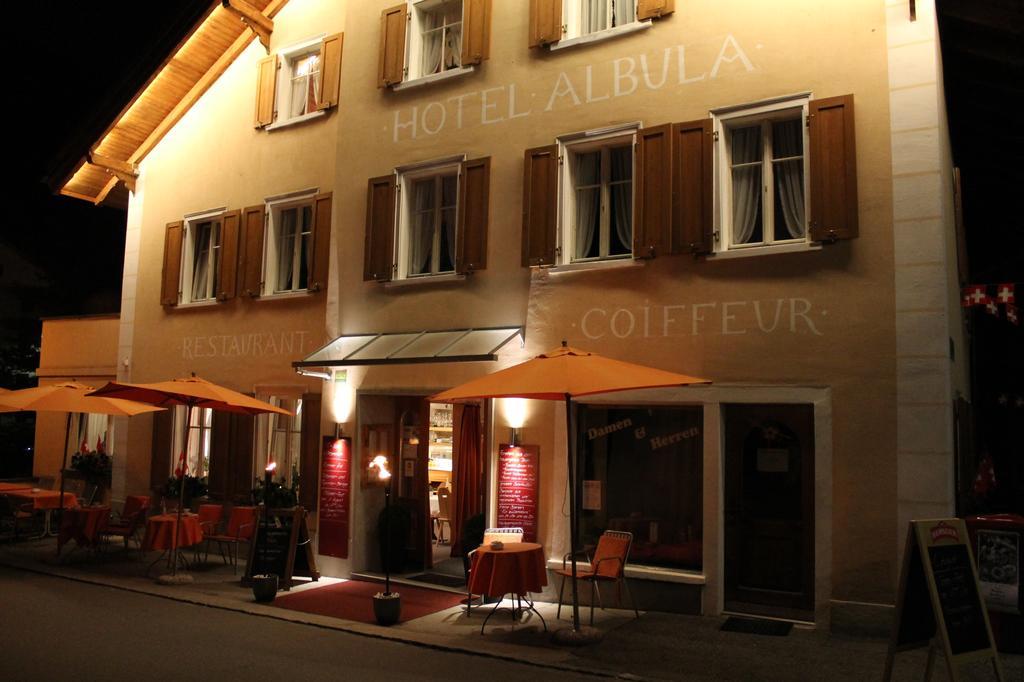 Hotel Albula Bergün Esterno foto