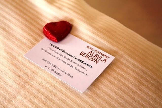 Hotel Albula Bergün Esterno foto