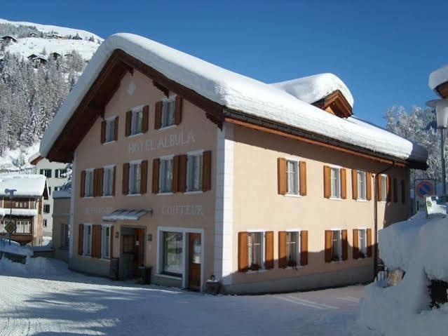 Hotel Albula Bergün Esterno foto